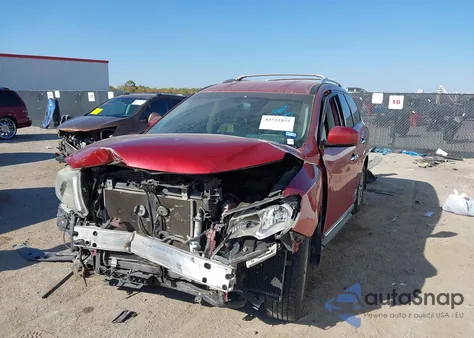 2016 Nissan Pathfinder Sl из США, поврежденный, VIN 5N1AR2MN8GC612429